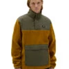 VANS MAMMOTH PULLOVER BROWN GREEN -Surfcorner Store vans felpa mammoth brown green 3
