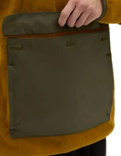 VANS MAMMOTH PULLOVER BROWN GREEN -Surfcorner Store vans felpa mammoth brown green 6