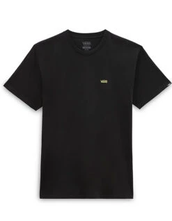 VANS LEFT CHEST LOGO T-SHIRT BLACK EVEN -Surfcorner Store vans left chest logo t shirt black even 4