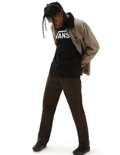 VANS CLASSIC LONG SLEEVE T-SHIRT -Surfcorner Store vans maglia maniche lunghe classic black 1