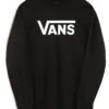 VANS CLASSIC LONG SLEEVE T-SHIRT -Surfcorner Store vans maglia maniche lunghe classic black 3