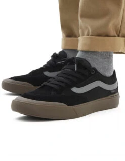VANS BERLE PRO SKATE SHOES BLACK -Surfcorner Store vans scarpe berle pro black 2
