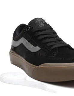 VANS BERLE PRO SKATE SHOES BLACK -Surfcorner Store vans scarpe berle pro black 7