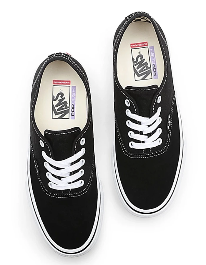 VANS SKATE AUTHENTIC SHOES BLACK 5 VANS SKATE AUTHENTIC SHOES BLACK - Image 3