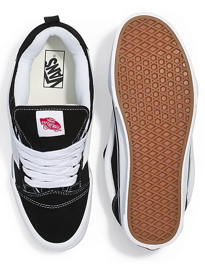 VANS KNU SKOOL SHOES BLACK TRUE WHITE 5 VANS KNU SKOOL SHOES BLACK TRUE WHITE - Image 3