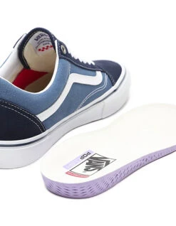 VANS SKATE OLD SKOOL SHOES BLUE NAVY -Surfcorner Store vans scarpe skate old skool blue navy 2