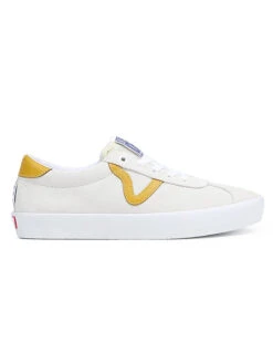 VANS SUEDE SPORT SHOES WHITE