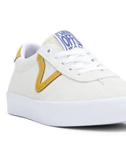 VANS SUEDE SPORT SHOES WHITE -Surfcorner Store vans scarpe skate sport white 7