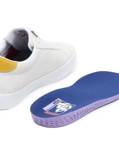 VANS SUEDE SPORT SHOES WHITE -Surfcorner Store vans scarpe skate sport white 8