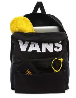 VANS OLD SKOOL III BACKPACK BLACK WHITE -Surfcorner Store vans zaino old skool iii black white 3