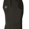 VISSLA FRONT ZIP VEST 2MM BLACK -Surfcorner Store vissla corpetto front zip vest 2mm black