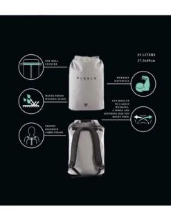 VISSLA 7 SEAS 35L DRY BACKPACK -Surfcorner Store vissla dry pack zaino stagno porta muta 35lt 1 1 2