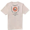 VISSLA TUBE HOUNDS ORGANIC TEE BON -Surfcorner Store vissla tube organic t shirt bone
