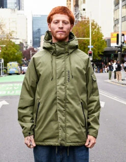 VOLCOM STOKE STONE II 5K JACKET WINTERMOSS -Surfcorner Store volcom stoke stone ii 5k giacca tecnica 1