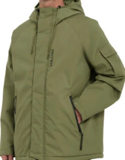 VOLCOM STOKE STONE II 5K JACKET WINTERMOSS -Surfcorner Store volcom stoke stone ii 5k giacca tecnica 5