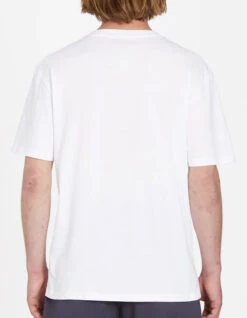 VOLCOM STONE BLANKS T-SHIRT WHITE -Surfcorner Store volcom stone blanks t shirt white 2