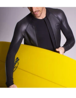 XCEL MEN'S AXIS 2/1MM SHARK SKIN FRONT ZIP -Surfcorner Store xcel corpetto manica lunga axis 2 1mm shark skin front zip 1